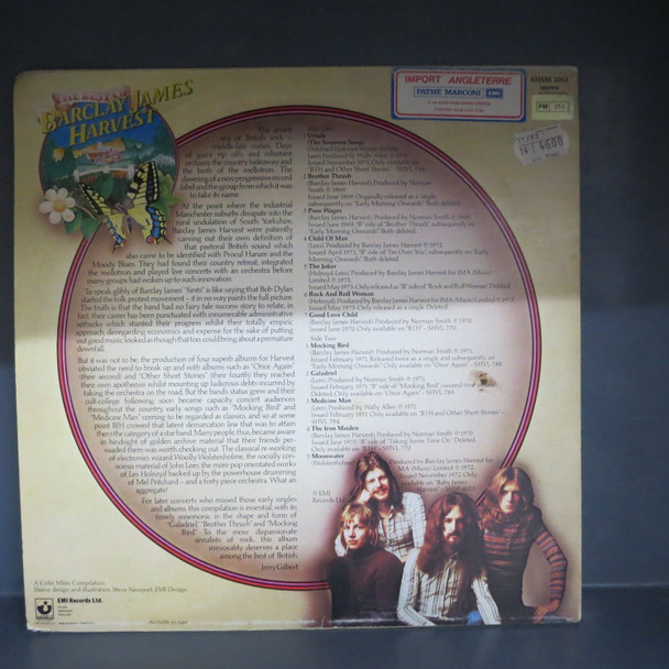 Barclay James Harvest-The Best Of Barclay James Harvest-VINYL LP-USED-SHLPDI040624_5694