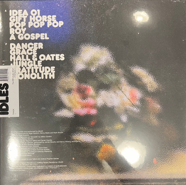 IDLES-TANGK-Vinyl LP-Brand New/Still sealed_LAS0824175