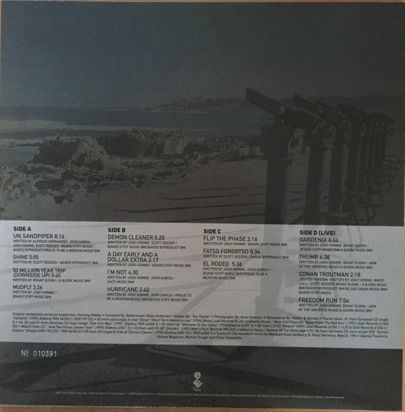 KYUSS-Muchas Gracias: The Best Of Kyuss (Blue Vinyl)-Vinyl LP-Brand New/Still sealed_LAS0824195