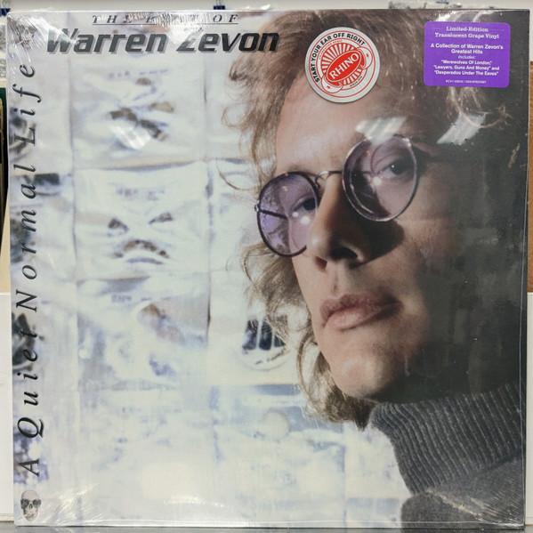 WARREN ZEVON-Quiet Normal Life: The Best Of Warren Zevon (Translucent Grape Vinyl) (Syeor) (Indies)-Vinyl LP-Brand New/Still sealed_LAS0824285