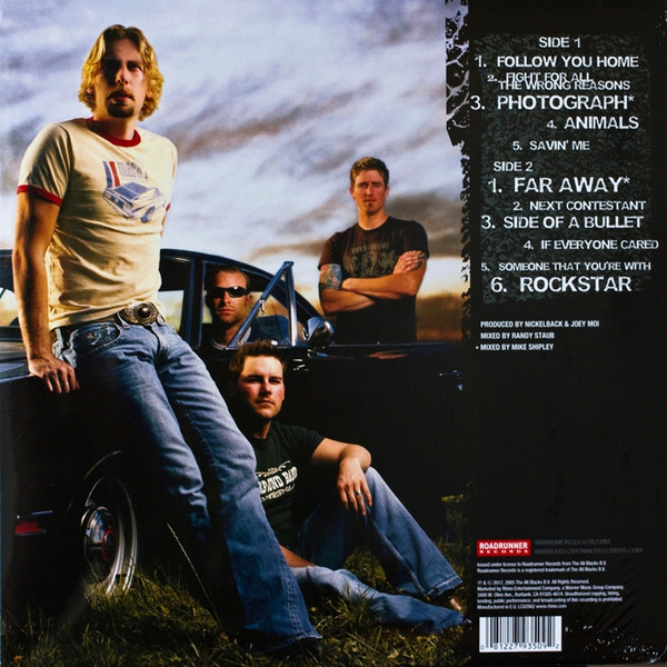 NICKELBACK-All The Right Reasons-Vinyl LP-Brand New/Still sealed_LAS0824223