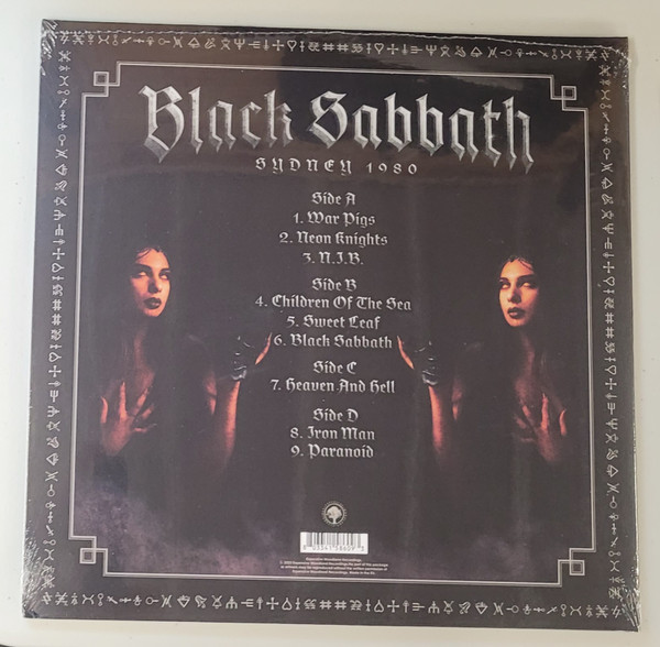 BLACK SABBATH-Sydney 1980-Vinyl LP-Brand New/Still sealed_LAS0924235