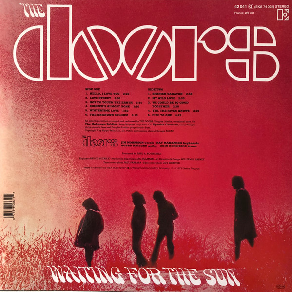 The Doors-Waiting for the Sun-Vinyl LP-Brand New/Still sealed_LAS0924197