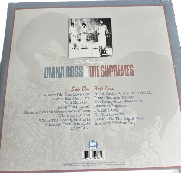 Diana Ross & The Supremes-In the Beginning-Vinyl LP-Brand New/Still sealed_LAS0924230