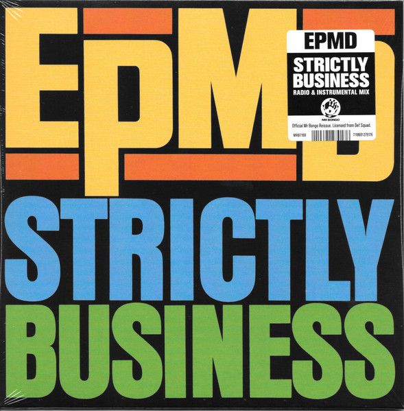 EPMD-Strictly Business Vinyl 7" single-Brand New-Still Sealed