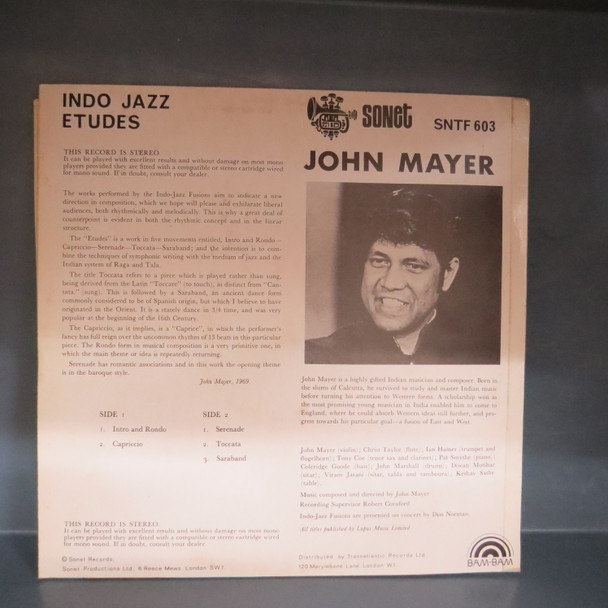 Indo-Jazz Fusion-Etudes-VINYL LP-USED-SHLP_5778