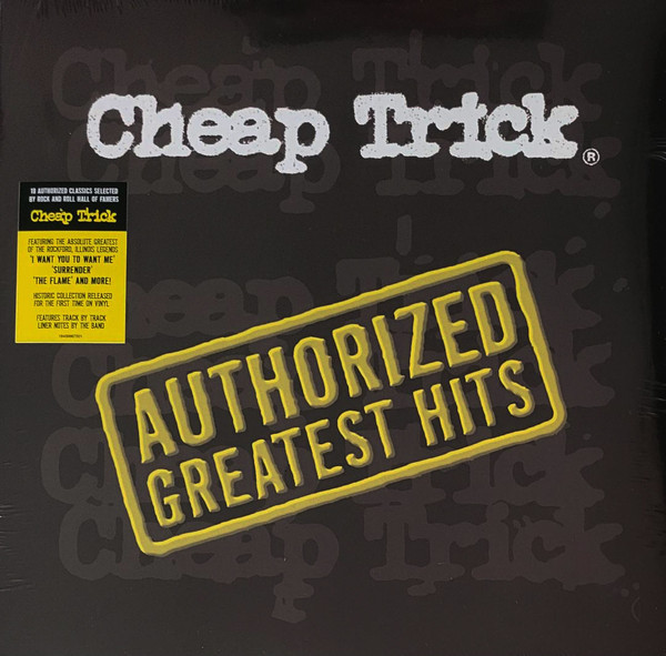Cheap Trick – Authorized Greatest Hits LP-Brand New/Still sealed_LAS05240192