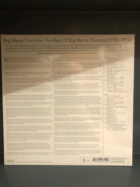 BIG MAMA THORNTON - The Best Of Big Mama Thornton 1951-58--Vinyl LP-Brand New/Still sealed_LAS1124018