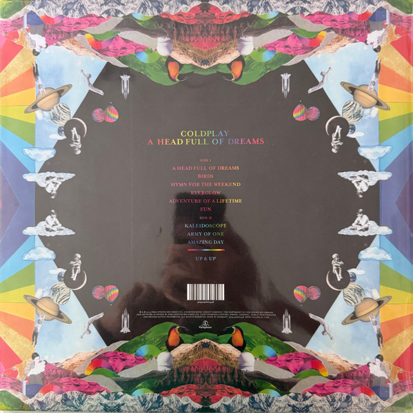 COLDPLAY - A Head Full Of Dreams--Vinyl LP-Brand New/Still sealed_LAS1124035