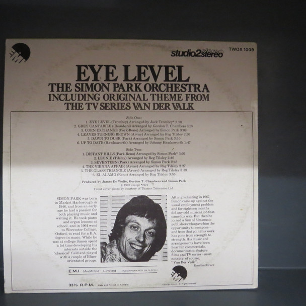 The Simon Park Orchestra-Eye Level-VINYL LP-USED-SHLP_5988