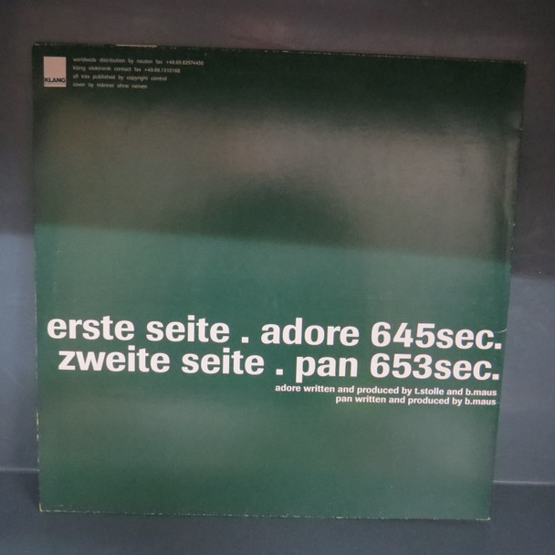Maus & Stolle-Adore-VINYL 12"-USED-SHLP_6038