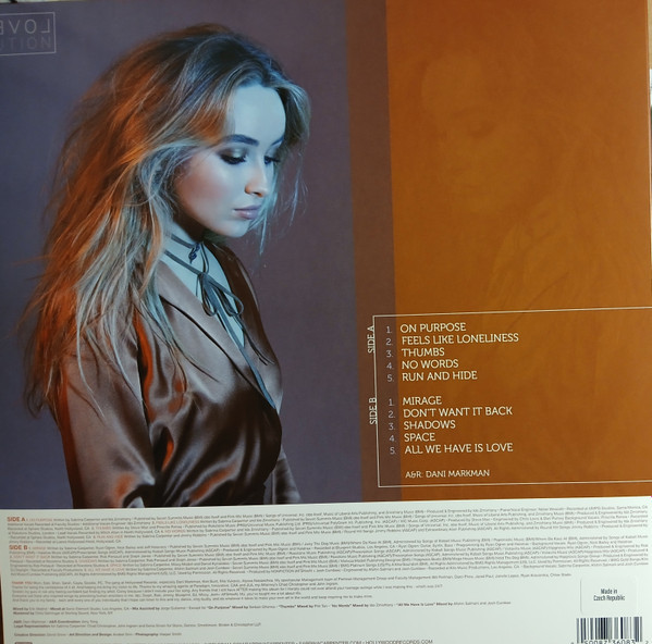 SABRINA CARPENTER-Evolution-Vinyl LP-Brand New/Still sealed_LAS1224148