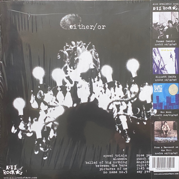 Elliott Smith   -Either/Or-Vinyl LP-Brand New/Still sealed_LAS12241033