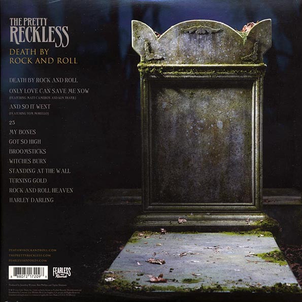 The Pretty Reckless - Death By Rock And Roll (2xLP Set) (180-gram vinyl) (Gatefold Jacket) (Etched vinyl)--Vinyl LP-Brand New/Still sealed_MIL202501_146