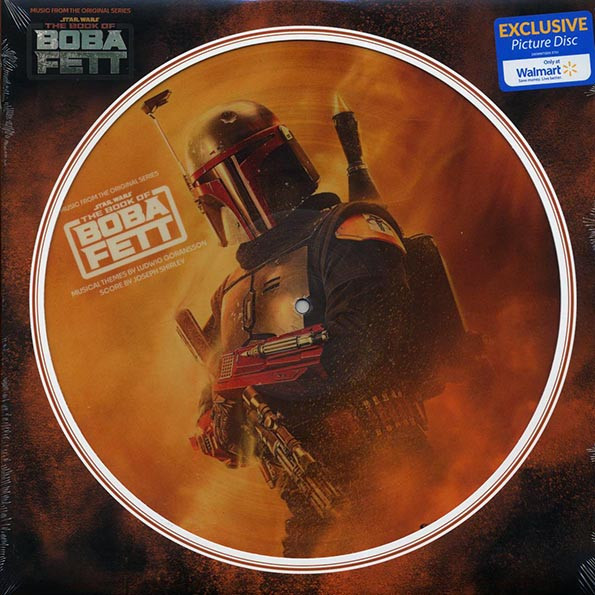Various - Star Wars: The Book Of Boba Fett, Music From The Original Series (Die-cut jacket) (Picture disc)--Vinyl LP-Brand New/Still sealed_MIL202501_158