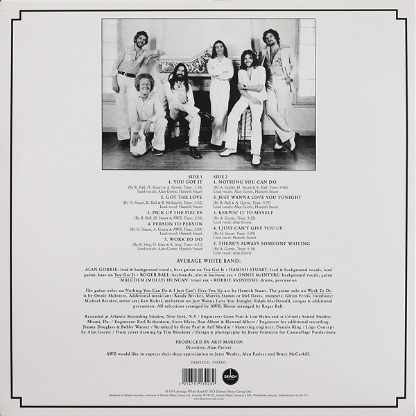 AVERAGE WHITE BAND - Awb--Vinyl LP-Brand New/Still sealed_LAS0125144