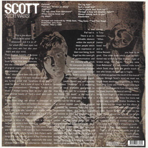 SCOTT WALKER - Scott--Vinyl LP-Brand New/Still sealed_LAS0125180