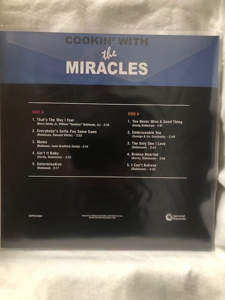 SMOKEY ROBINSON AND MIRACLES - Cookin With--Vinyl LP-Brand New/Still sealed_LAS0125153