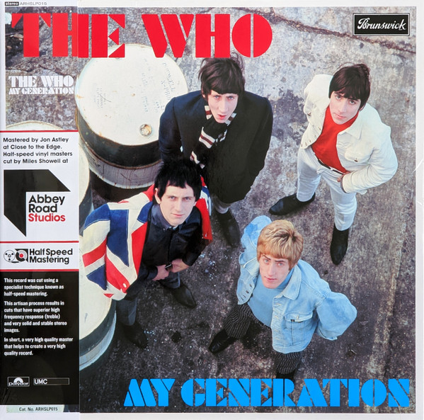 WHO / MY GENERATION [HALF-SPEED MASTER]--Vinyl LP-Brand New/Still sealed_TTT0224186