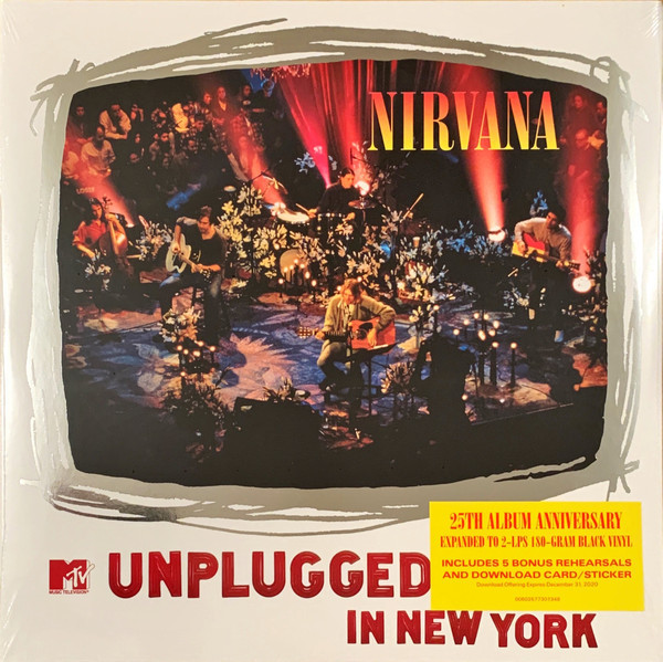 NIRVANA - Mtv Unplugged In New York (25th Anniversary 2LP Edition)--Vinyl LP-Brand New/Still sealed_LAS0225214
