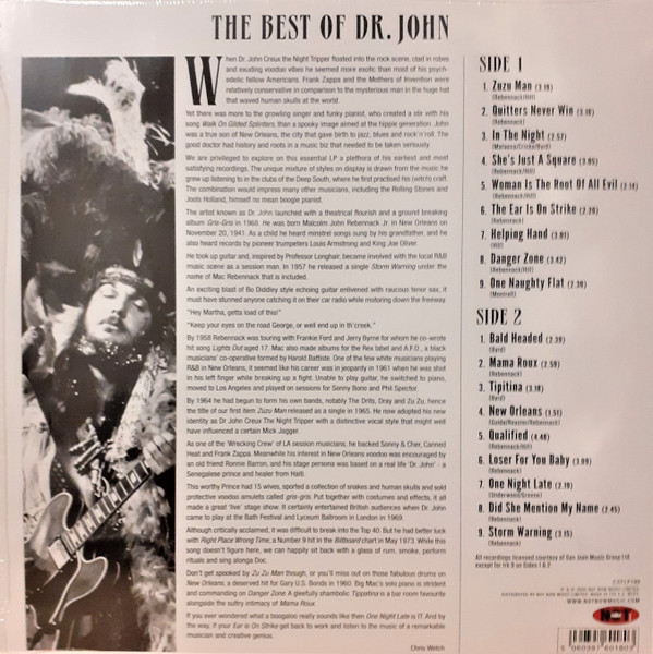 DR. JOHN - The Best Of--Vinyl LP-Brand New/Still sealed_LAS0225148