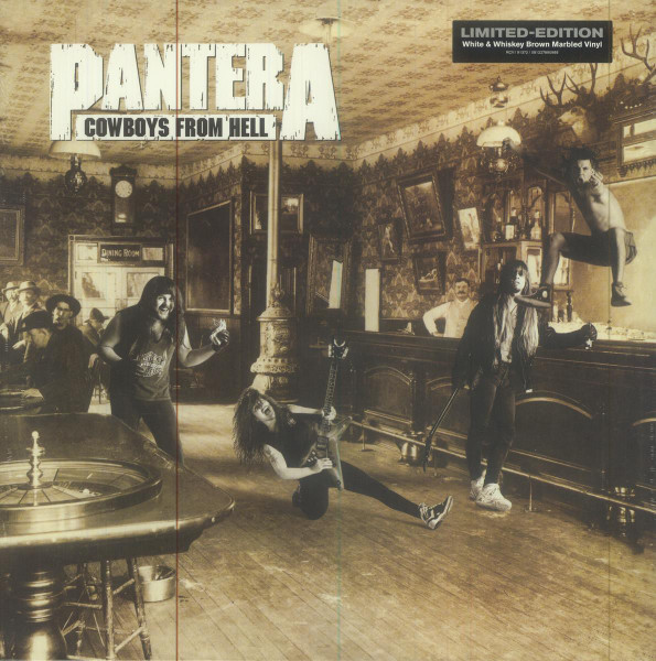 PANTERA - Cowboys From Hell (Marbled Brown Vinyl) (I)--Vinyl LP-Brand New/Still sealed_LAS0225225