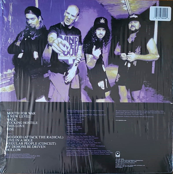 PANTERA - Vulgar Display Of Power (Marbled Black/Grey Vinyl) (I)--Vinyl LP-Brand New/Still sealed_LAS0225226