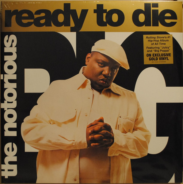 NOTORIOUS B.I.G. - Ready To Die (Gold Vinyl)--Vinyl LP-Brand New/Still sealed_LAS0225218