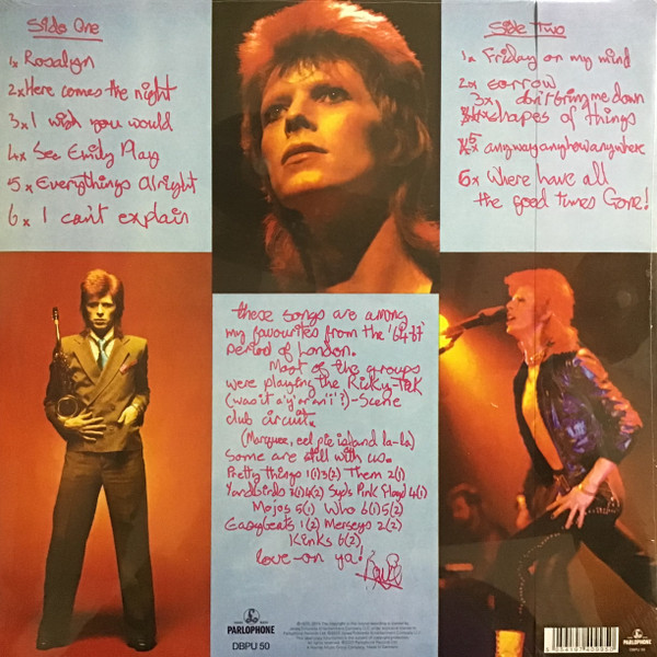 DAVID BOWIE - Pin Ups 50th Anniversary (Half-Speed Vinyl)--Vinyl LP-Brand New/Still sealed_LAS0225141
