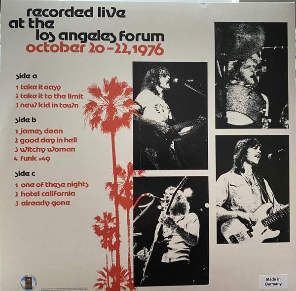 EAGLES - Live At The Los Angeles Forum '76--Vinyl LP-Brand New/Still sealed_LAS0225149