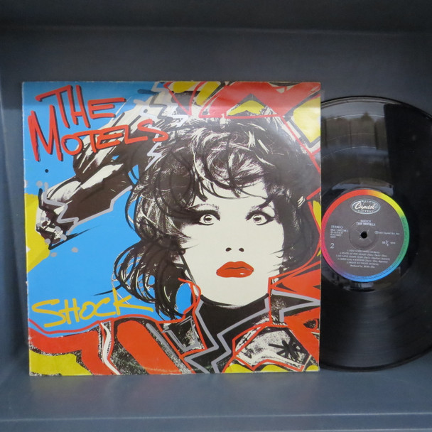 The Motels-Shock-VINYL LP-USED-DILP210125_6429
