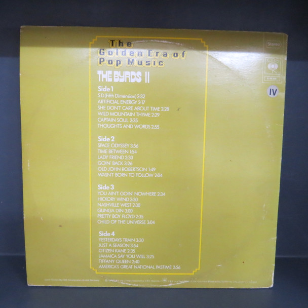 The Byrds-The Golden Era Of Pop Music - The Byrds II-VINYL LP-USED-DILP270225_6516