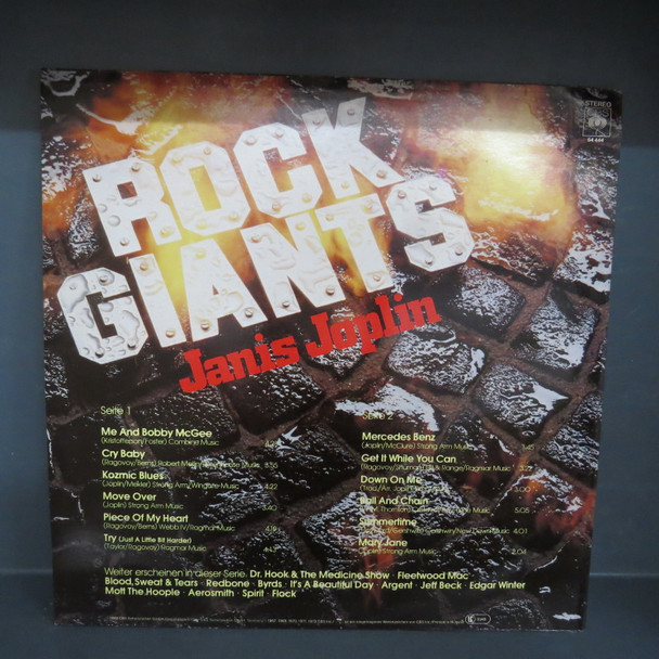 Janis Joplin-Rock Giants-VINYL LP-USED-DILP270225_6557