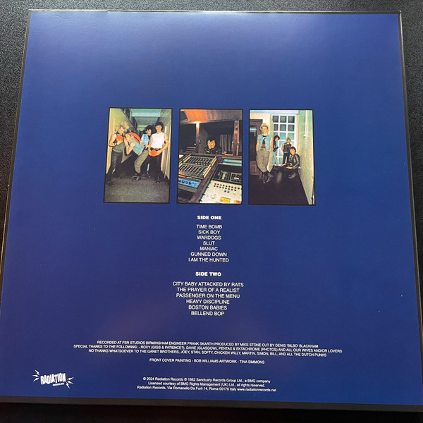 G.B.H. - City Baby Attacked By Rats (Coloured Vinyl)--Vinyl LP-Brand New/Still sealed_LAS0325110
