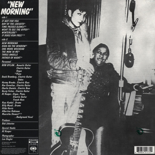 BOB DYLAN - New Morning--Vinyl LP-Brand New/Still sealed_LAS0325118