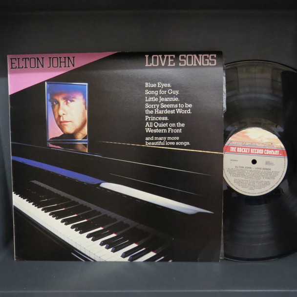 Elton John-Love Songs-VINYL LP-USED-SHLP270225_6670