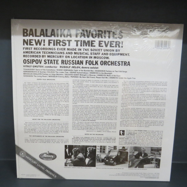 Russian Folk Orchestra-Balalaika Favorites-VINYL LP-USED-SHLP270225_6692