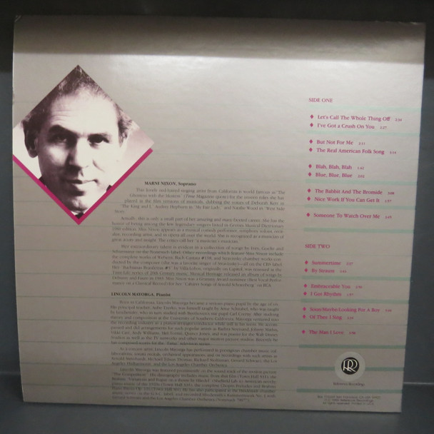Marni Nixon, Lincoln Mayorga-Marni Nixon Sings Gershwin-VINYL LP-USED-SHLP270225_6710