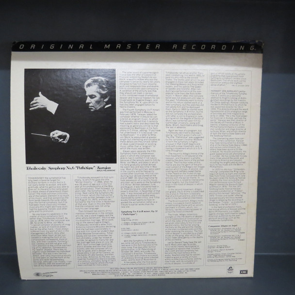 Pyotr Ilyich Tchaikovsky / Berliner Philharmoniker / Herbert von Karajan-Symphony No. 6  (MFSL)-VINYL LP-USED-SHLP270225_6756