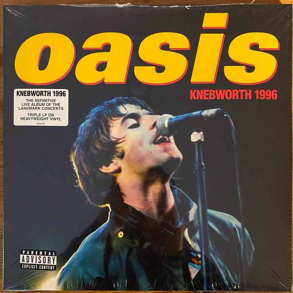 OASIS - Knebworth 1996--Vinyl LP-Brand New/Still sealed_LAS05251000
