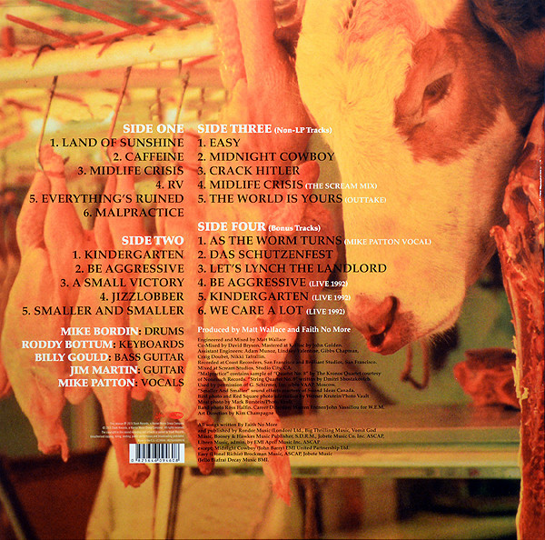 FAITH NO MORE - Angel Dust (Deluxe)--Vinyl LP-Brand New/Still sealed_LAS05251000