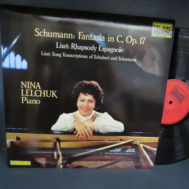 Robert Schumann / Franz Liszt - Nina Lelchuk-Fantasia In C, Op. 17 / Rhapsody Espagnole / Song Transcriptions Of Schubert And Schumann-VINYL LP-USED-SHLP170425_6936