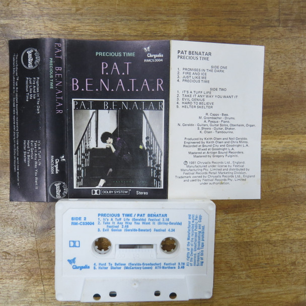 Pat Benatar-Precious Time-Cassette-USED-SHLP170425_6989