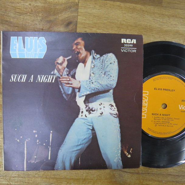 Elvis Presley-Such A Night-VINYL 7" single-USED-SHLP170425_7006
