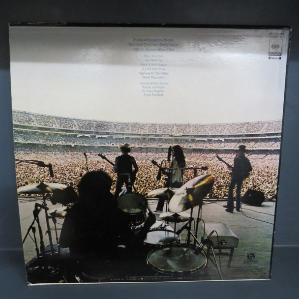 Johnny Winter-Captured Live (Japan issue)-VINYL LP-USED-SHLP170425_7023