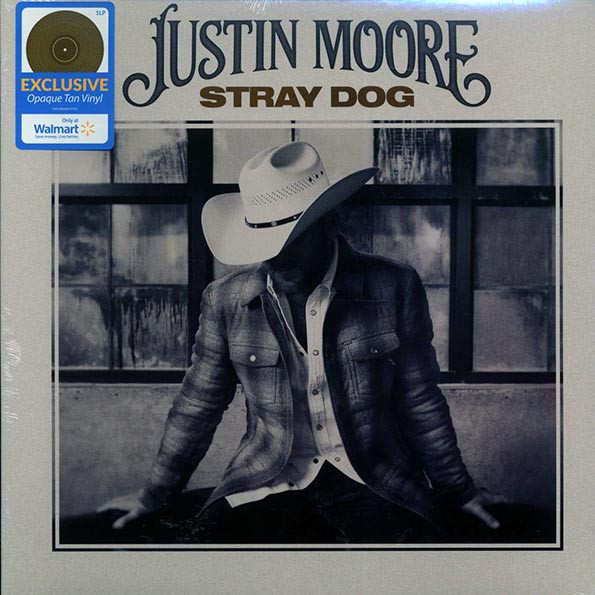 Justin Moore - Stray Dog (Colored vinyl (opaque tan)) (Gatefold Jacket)--Vinyl LP-Brand New/Still sealed_MIL202506_105