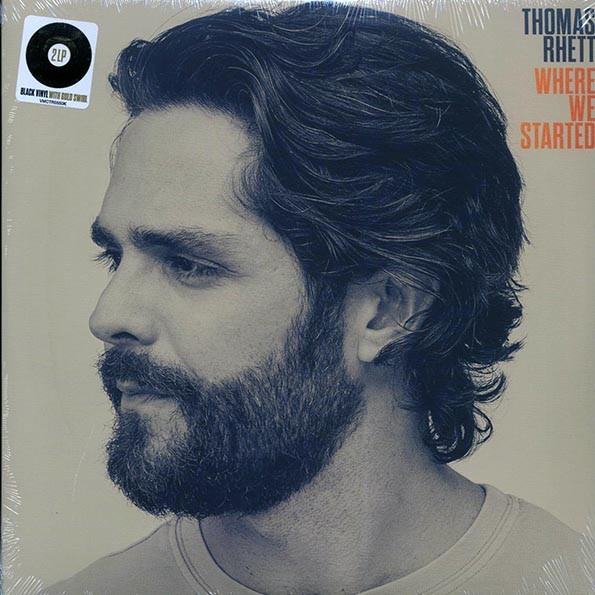 Thomas Rhett - Where We Started (2xLP Set) (Colored vinyl (black/gold swirl)--Vinyl LP-Brand New/Still sealed_MIL202506_110