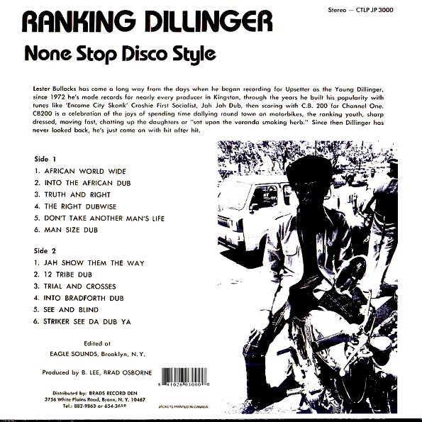 Dillinger - Ranking Dillinger--Vinyl LP-Brand New/Still sealed_MIL202506_125