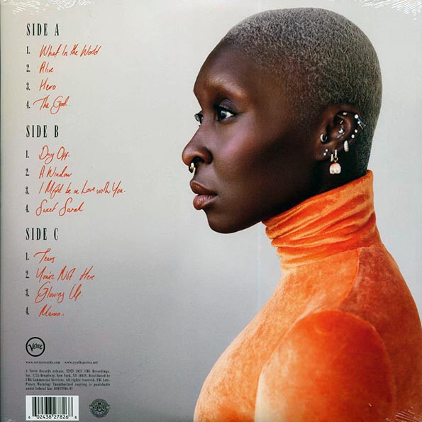 Cynthia Erivo - Ch.1 Vs.1 (2xLP Set) --Vinyl LP-Brand New/Still sealed_MIL202506_117