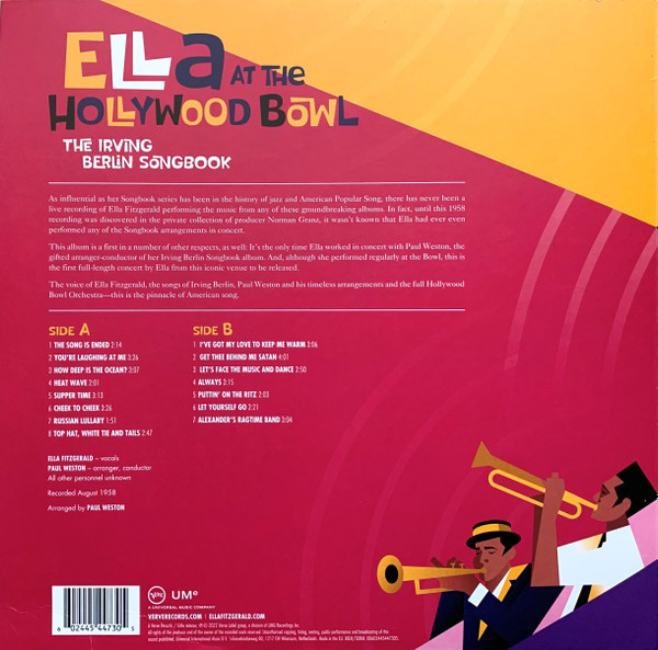 ELLA FITZGERALD - Ella At The Hollywood Bowl--Vinyl LP-Brand New/Still sealed_LAS06251058